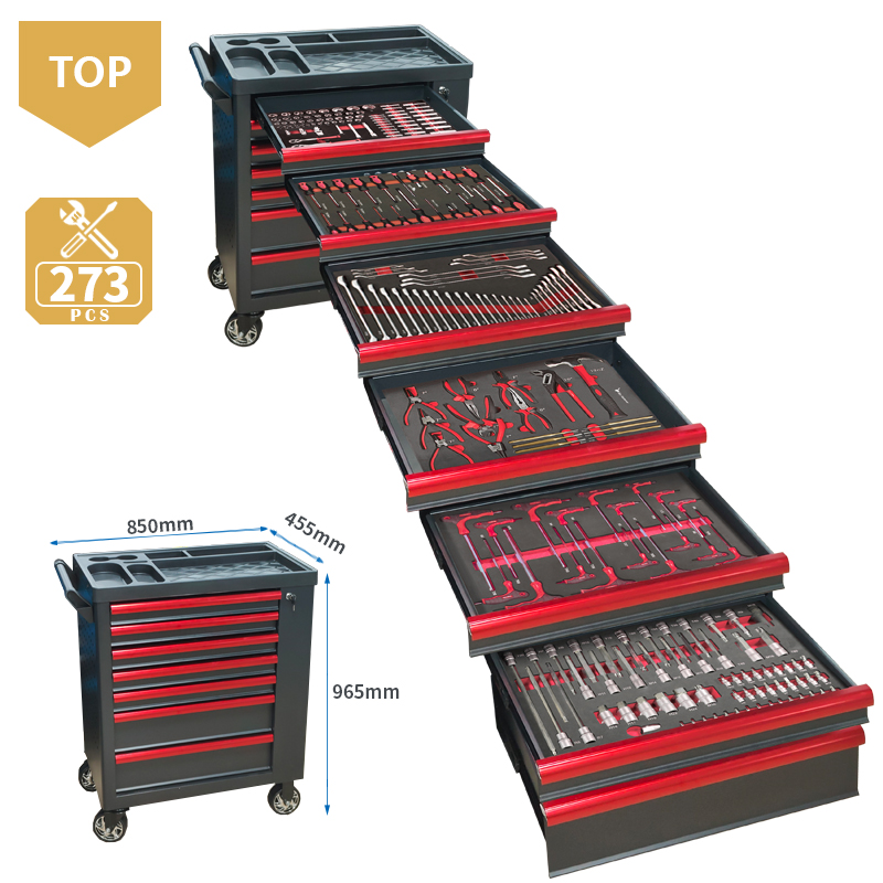 Workshop Tools Car - Carrito de herramientas de 7 cajones