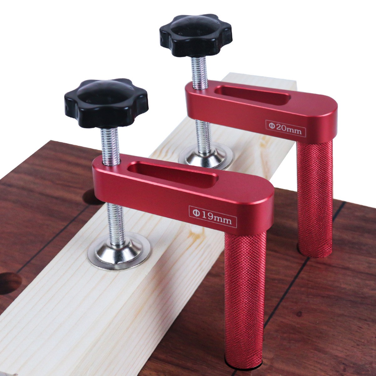 Bench Dog Hole - Abrazadera con orificio para perro de