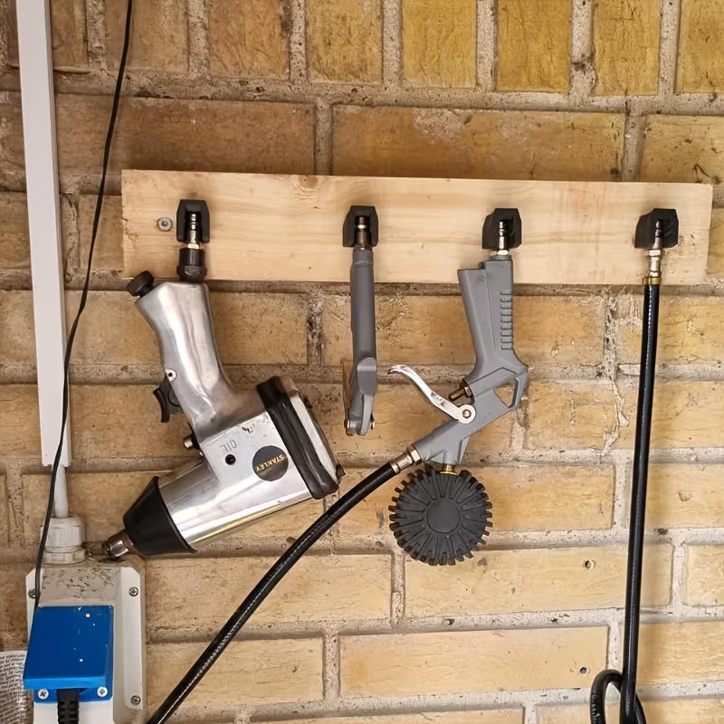 Tools Set Workshop - Juego de 4 Soportes de Pared