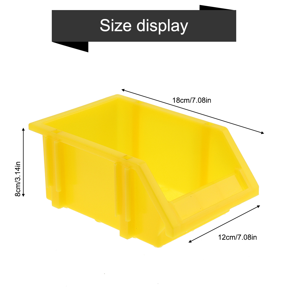 1 caja apilable de plástico pa - Workshop Tools Classification reseña y precio
