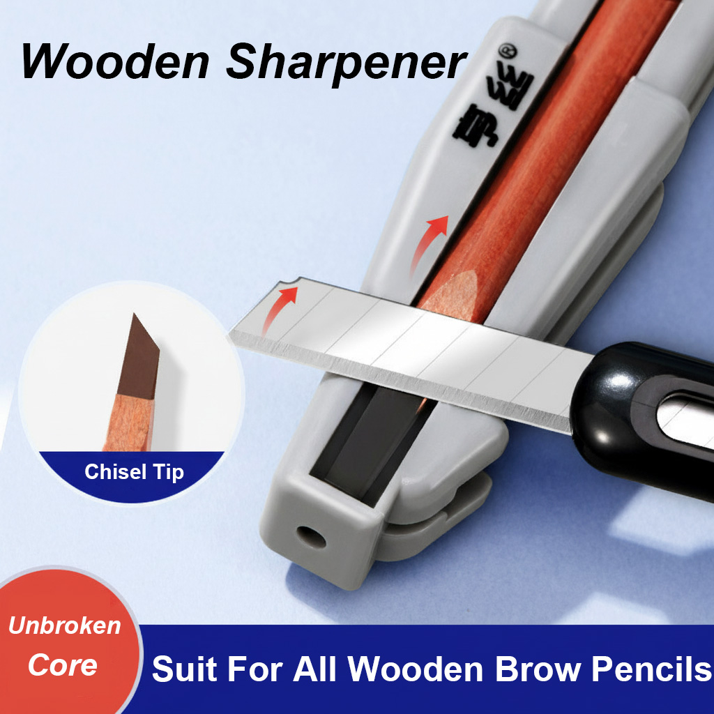 Sacapuntas de cejas de madera  - Tools Work reseña y precio