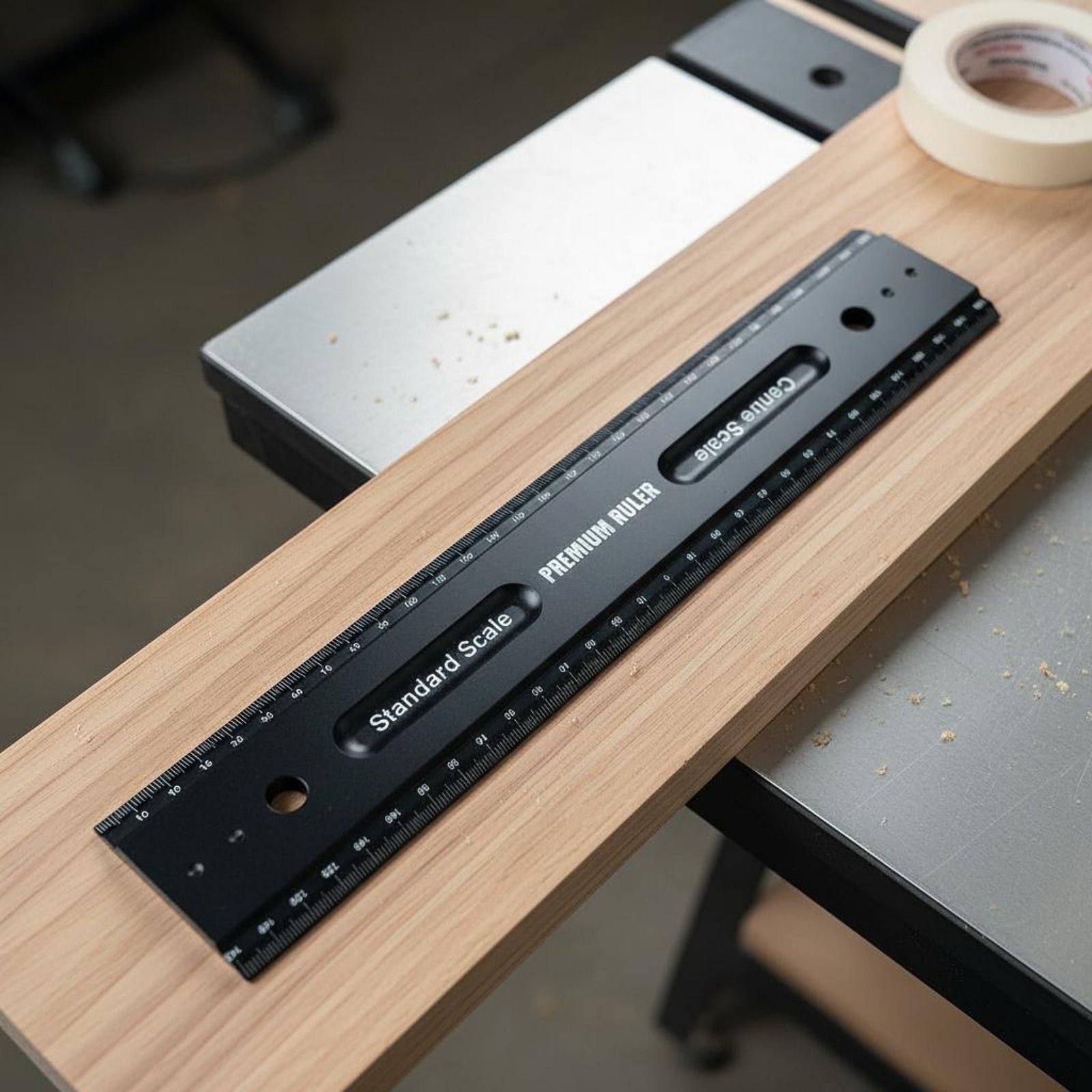 Regla de Aleación de Aluminio  - Workshop Layout Tools reseña y precio