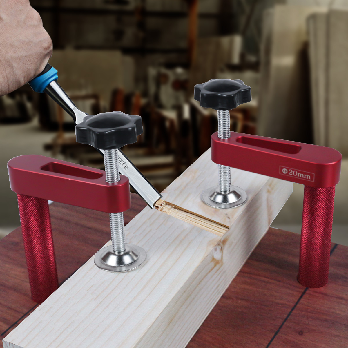 Abrazadera con orificio para p - Bench Dog Hole reseña y precio