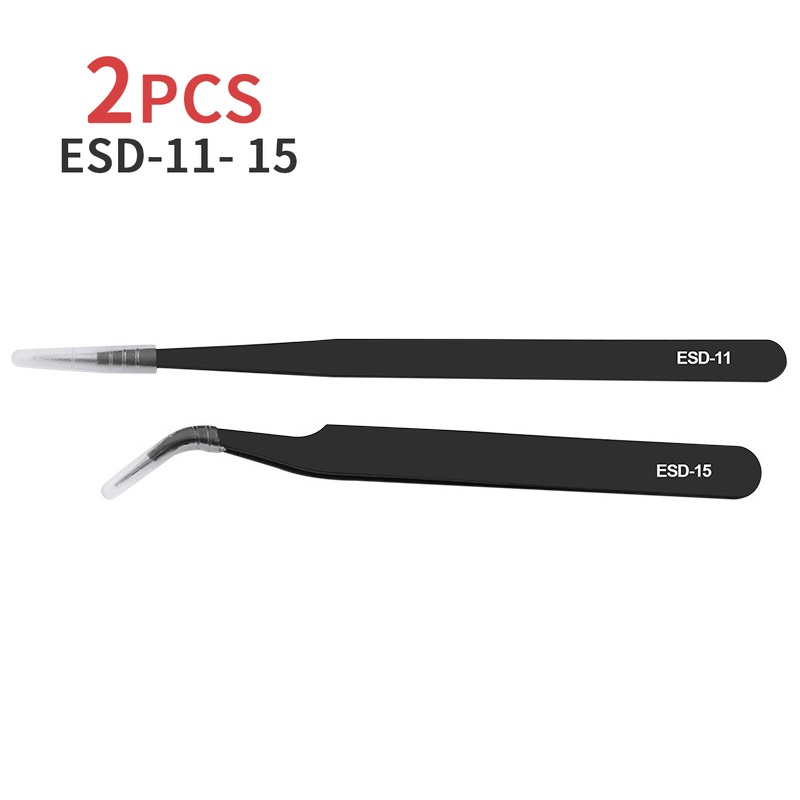 Pinzas ESD taller de acero ino - Hand Tools Maintenance Workshop reseña y precio