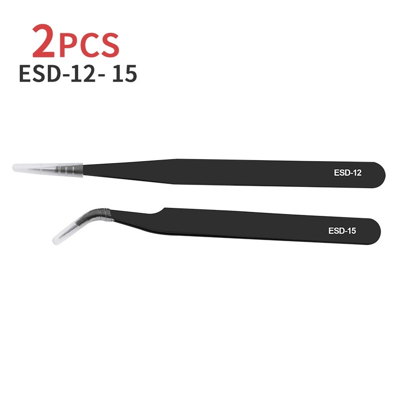 Pinzas ESD taller de acero ino - Hand Tools Maintenance Workshop reseña y precio