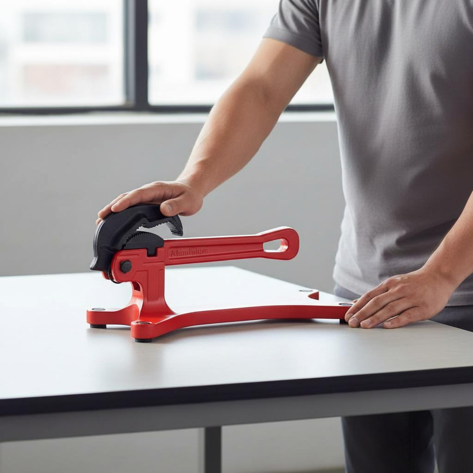 Llave de tubo autoblocante por - Tools Work reseña y precio