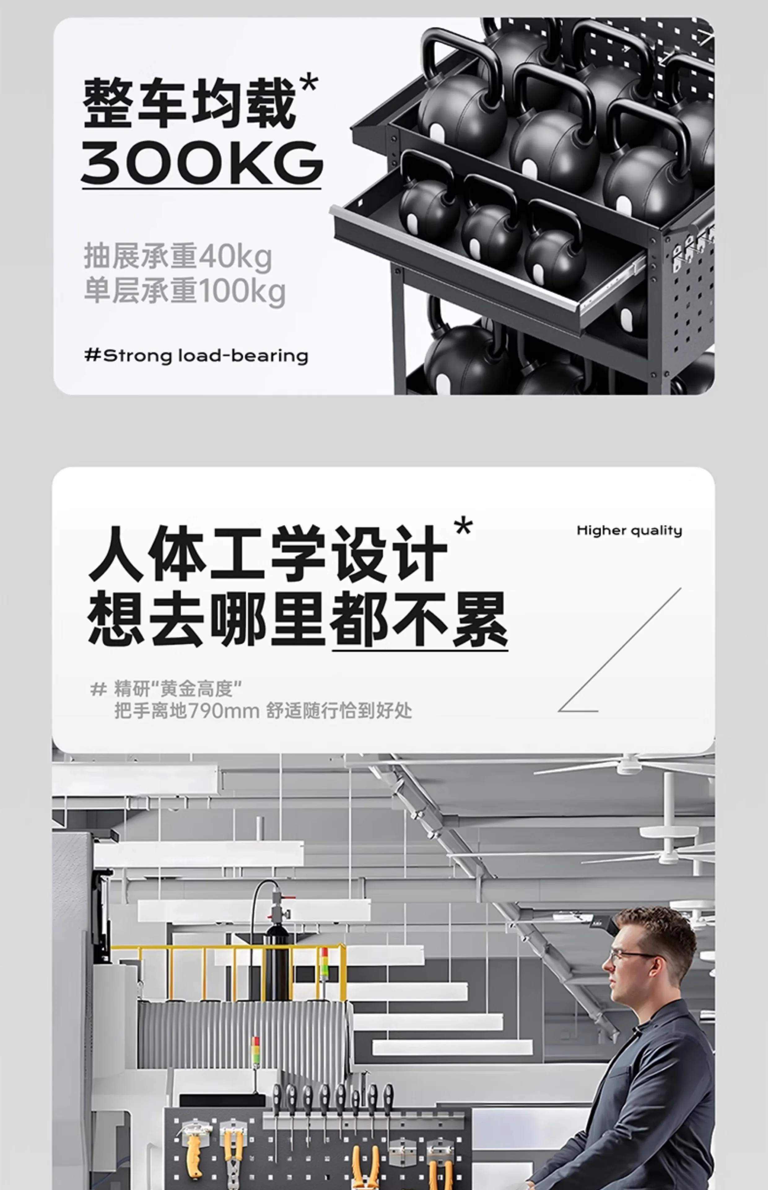 Carro de herramientas para man - Hand Tools Maintenance Workshop reseña y precio