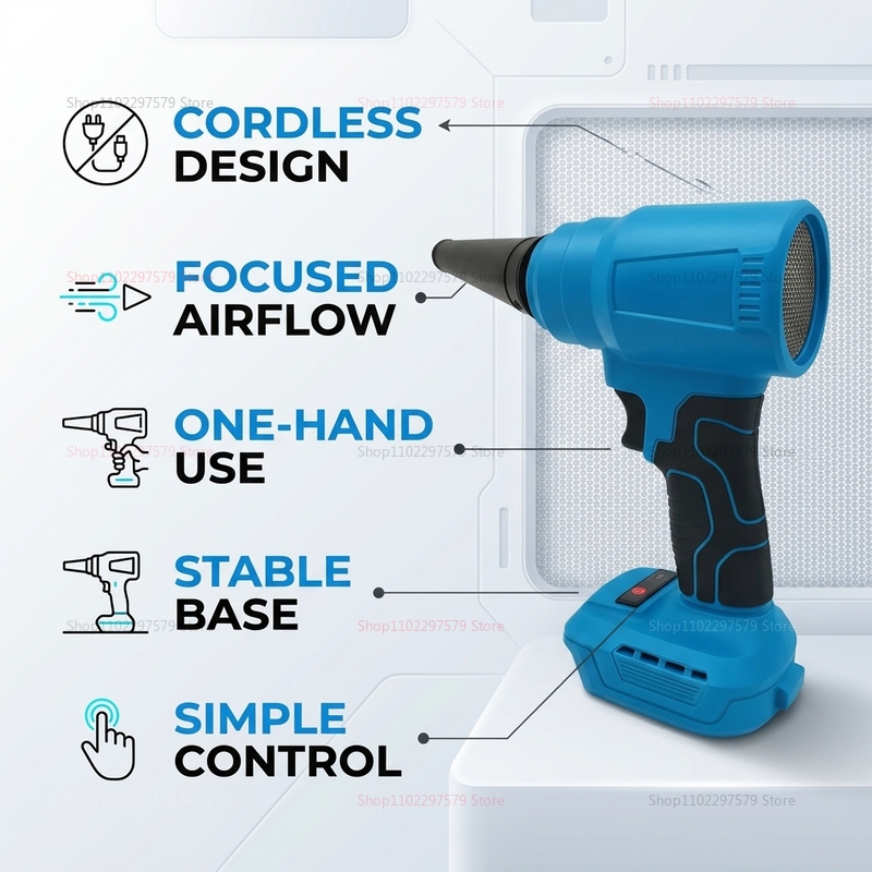 Soplador de Aire Inalámbrico d - Workshop Tools Car reseña y precio