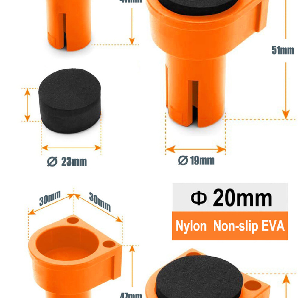 Pernos de nailon de 19mm y 20m - Workshop Layout Tools reseña y precio